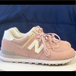 Pink New Balance Classic 574